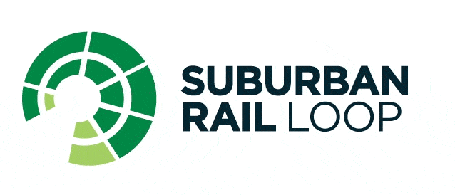 Suburban Rail Loop Authority logo