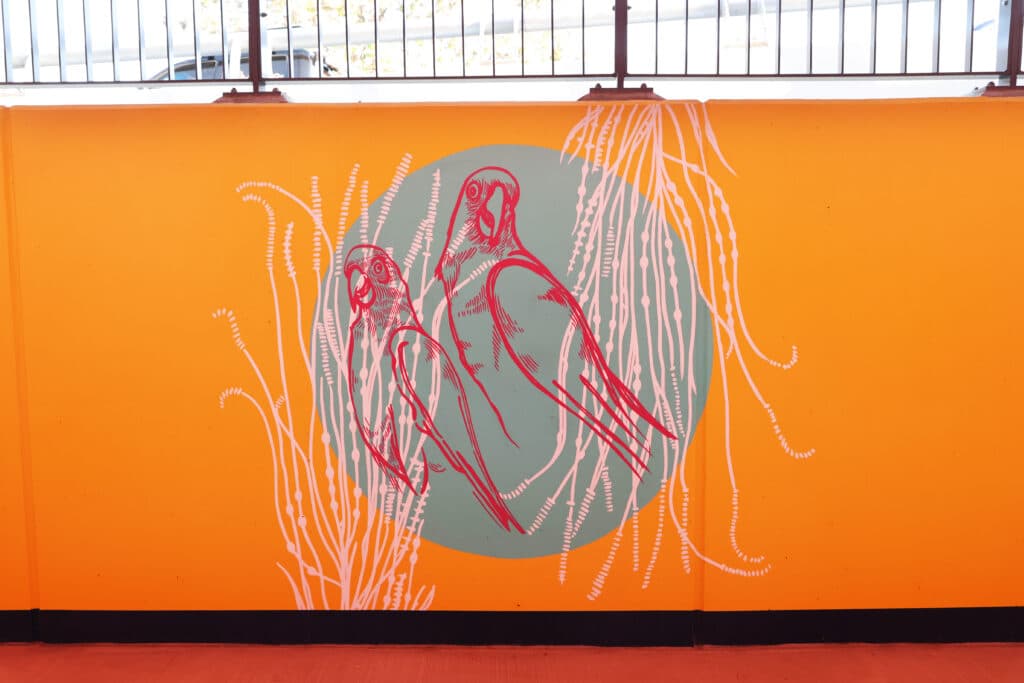 Bayswater train station art