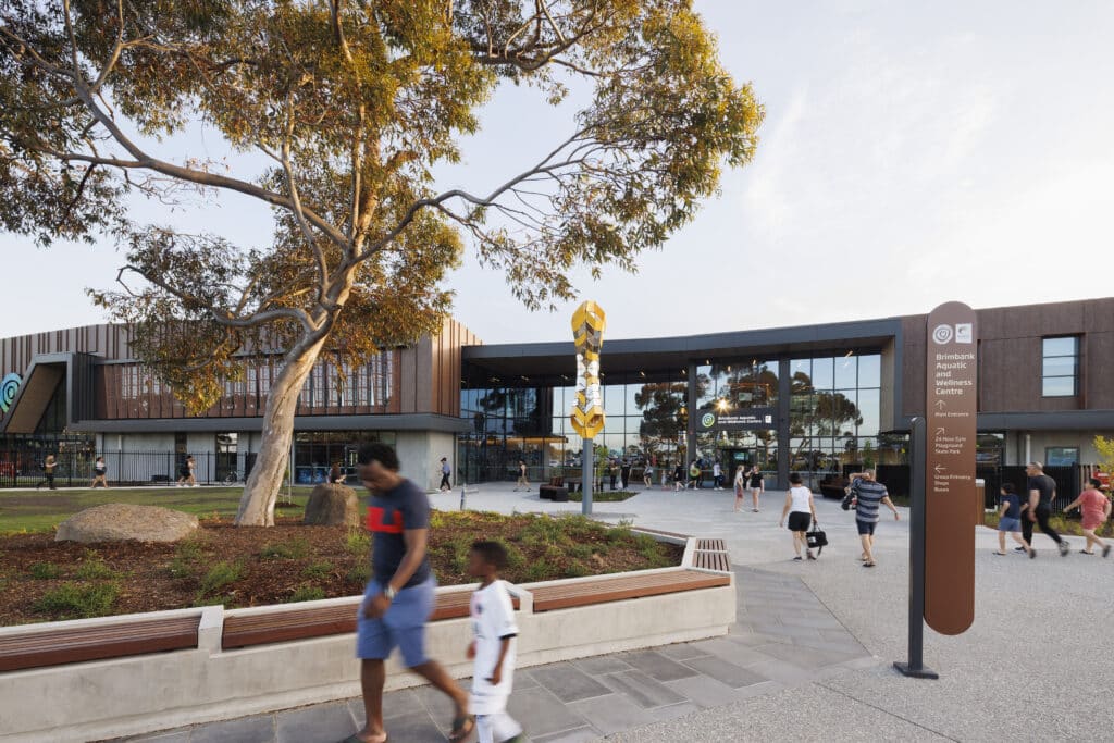 Brimbank aquatic and wellness centre daytime
