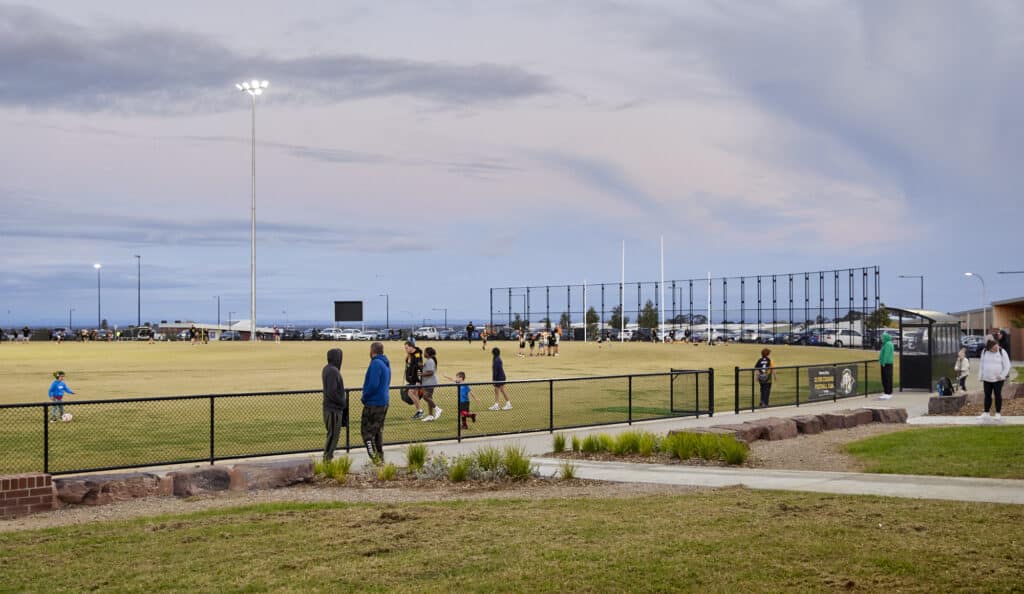 Clyde Recreation Reserve Pavilion sports field