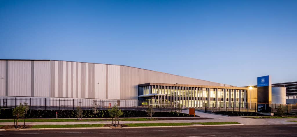 melbourne business park facade