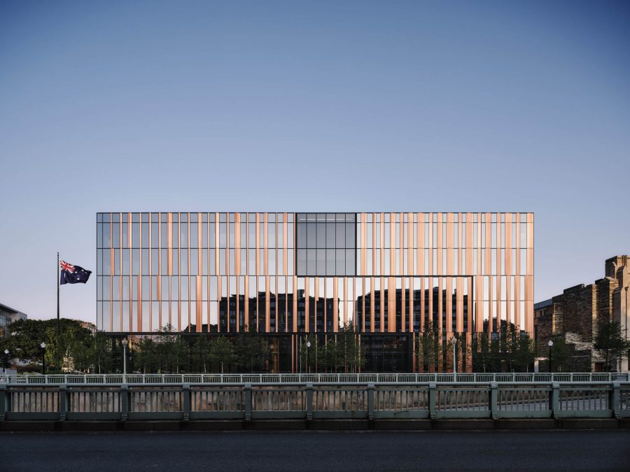 Australian embassy Washington DC wide angle view