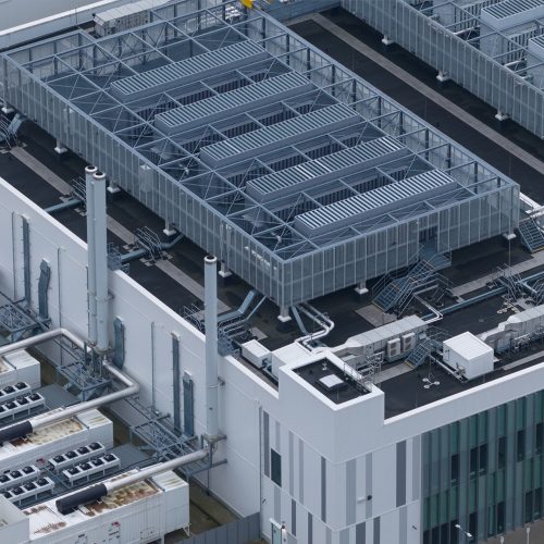 Data centre close up