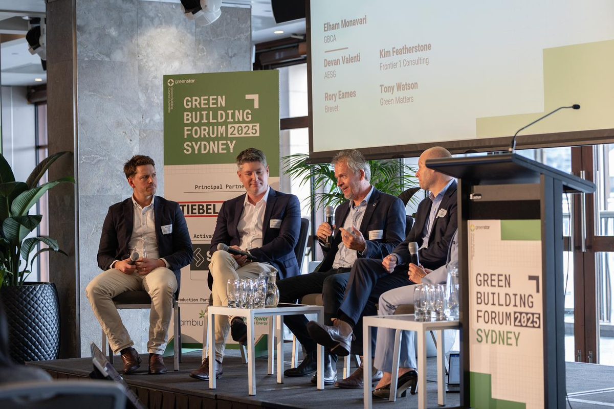 Meet our Assessors panel discussion at Green Building Forum 2025 Sydney